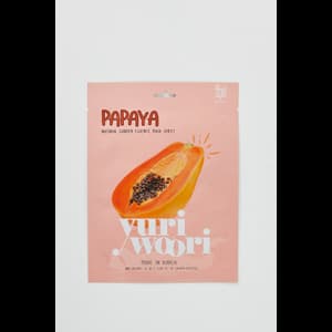 Yuri Woori Natural Garden Essence Mask Sheet Papaya 25 Ml