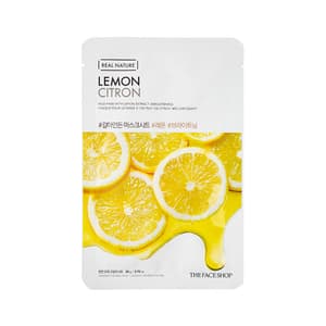 Real Nature Lemon Face Mask 20 gm