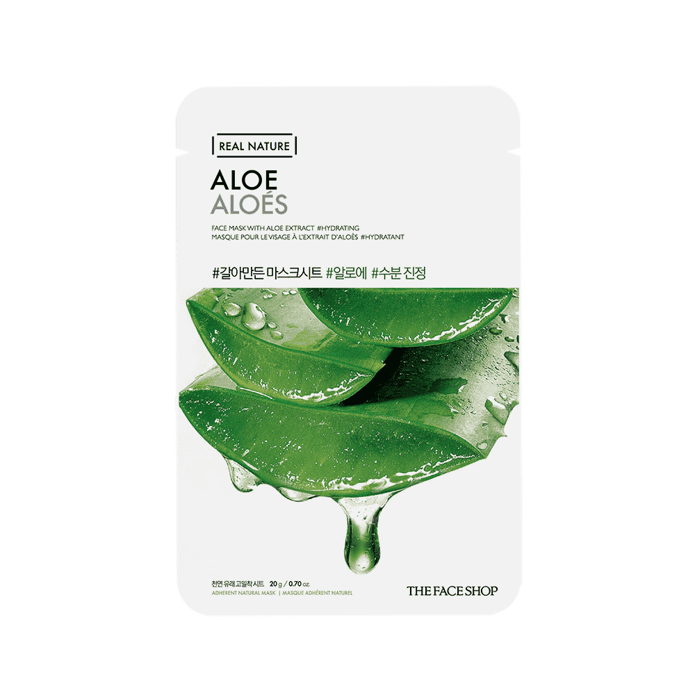 Real Nature Aloe Face Mask 20 gm