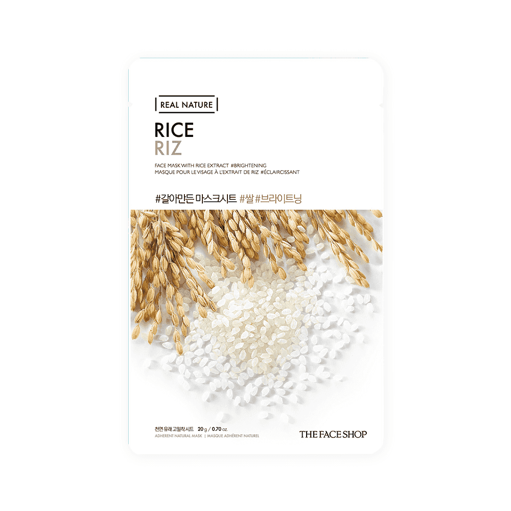 Real Nature Rice Face Mask 20 gm