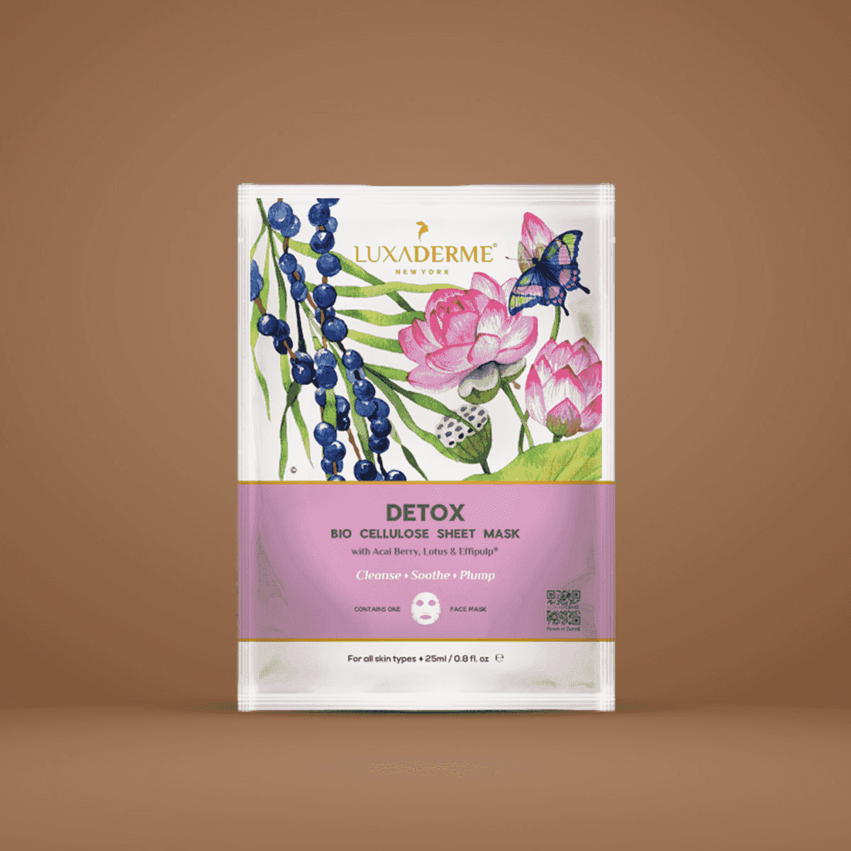 New York Detox Bio Cellulose Face Sheet Mask 25 Ml