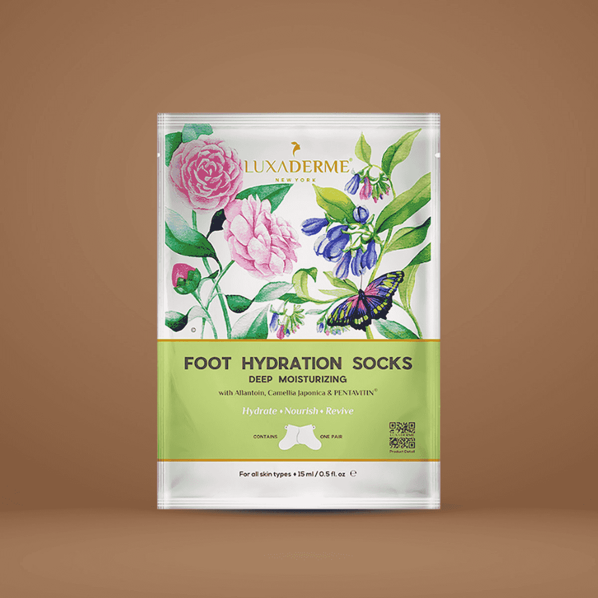 New York Foot Hydration Socks Deep Moisturizing 15 Ml