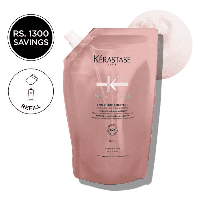 Chroma Bain Absolu Respect Shampoo 500 ml (Refill In D-Pack)