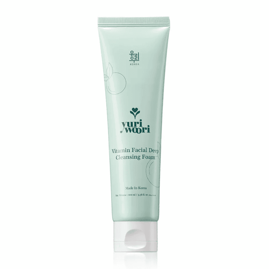 Yuri Woori Vitamin Facial Deep Cleansing Foam 100 Ml