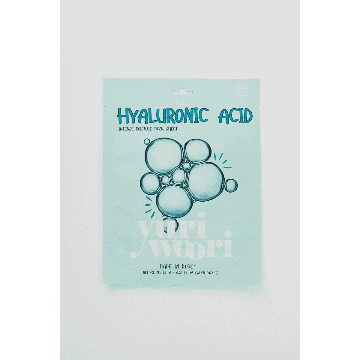 Yuri Woori Hyaluronic Acid Intense Moisture Mask Sheet 25 Ml