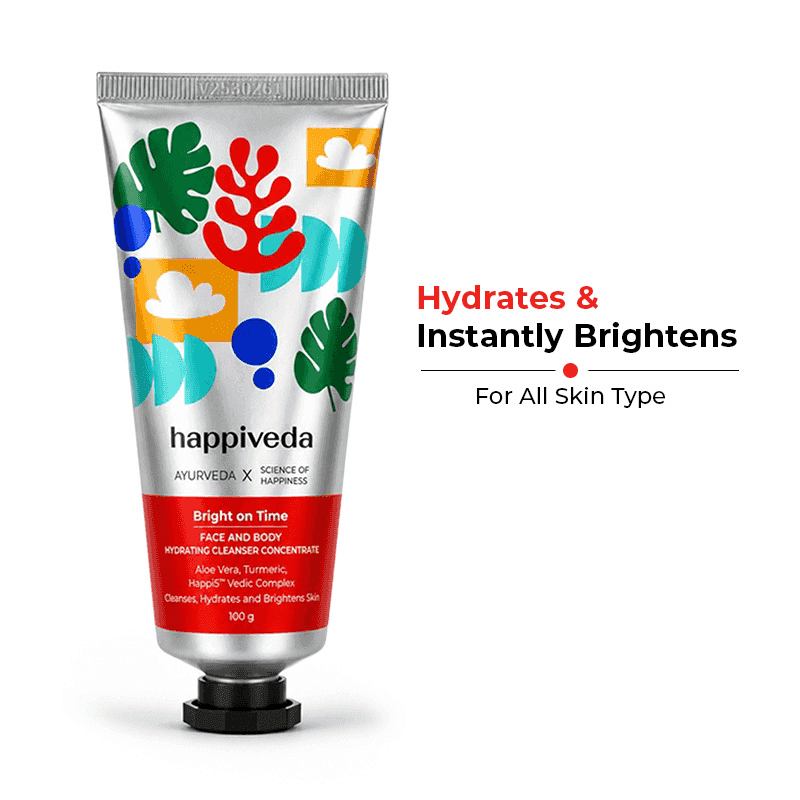 Bright on Time Face and Body Hydrating Cleanser Concentrate 100 gm