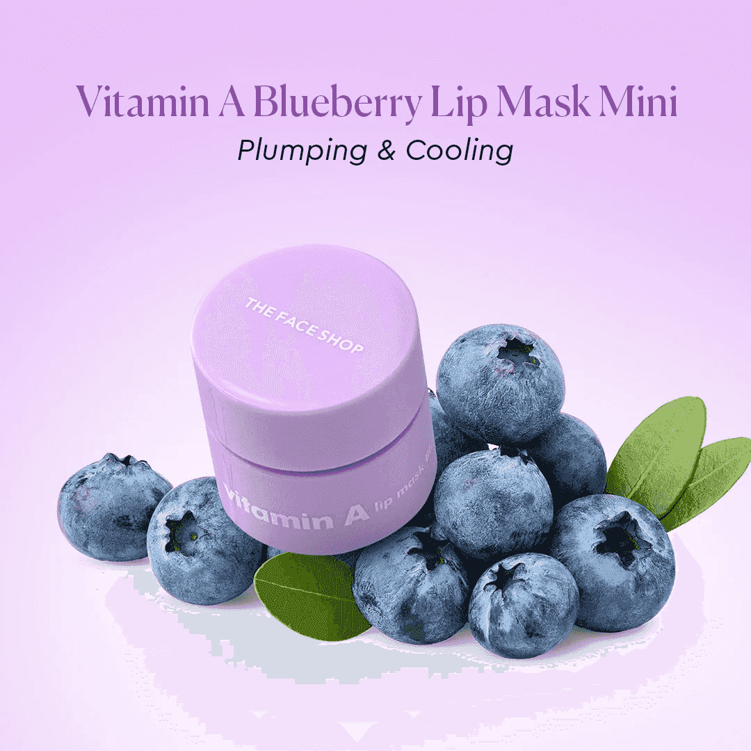 Vitamin A Lip Mask Blueberry 5 gm