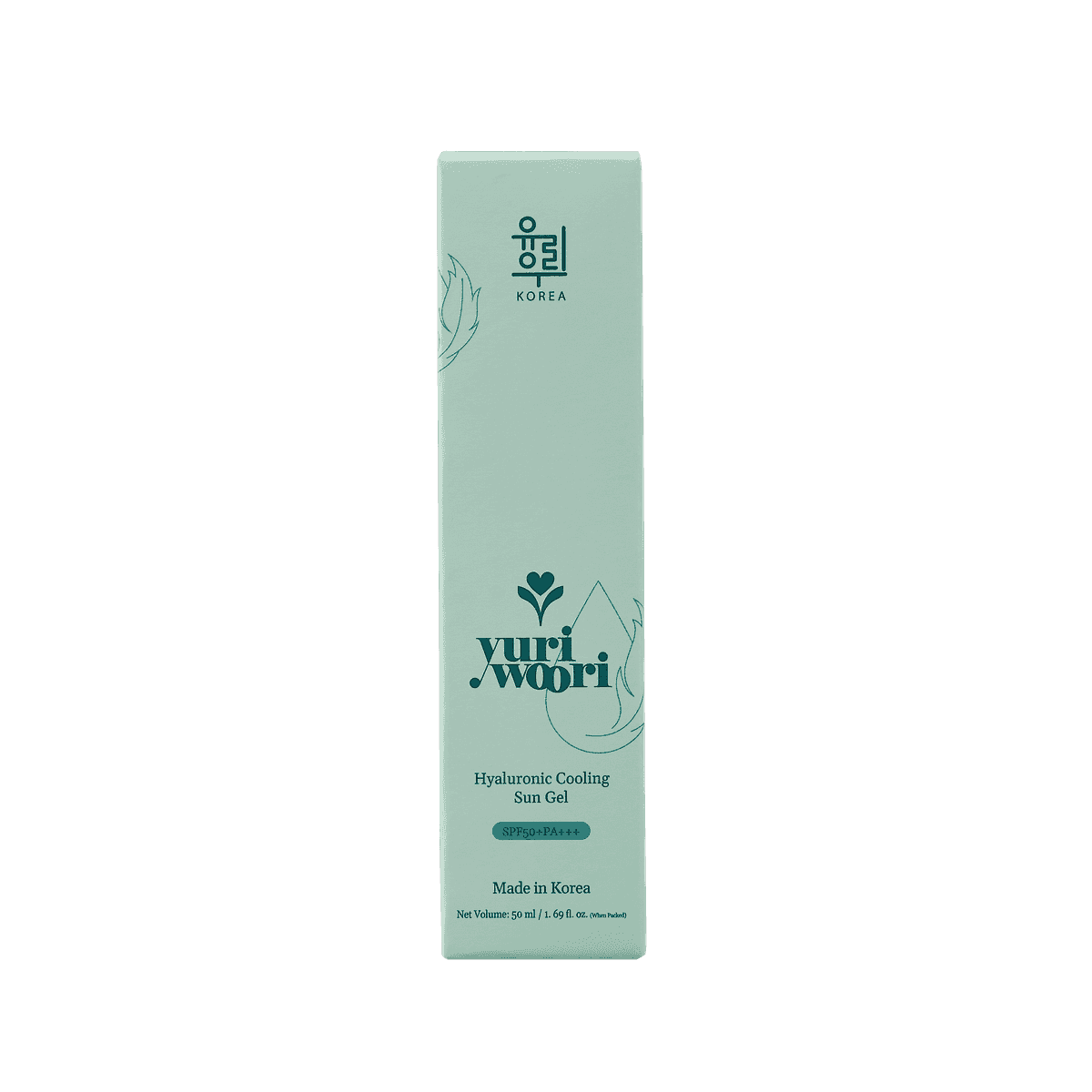 Yuri Woori Hyaluronic Cooling Sun Gel 50 Ml